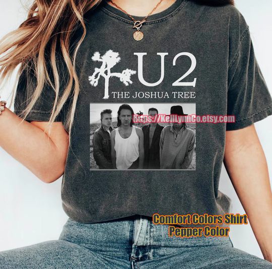 The Joshua Tree U2 Band Cotton T-Shirt, U2 Band 80s Music Shirt, U2 Achtung Baby Tour 2023 Shirt, U2 Rock Band Shirt, U2 Merch, U2 Band Fan Shirt