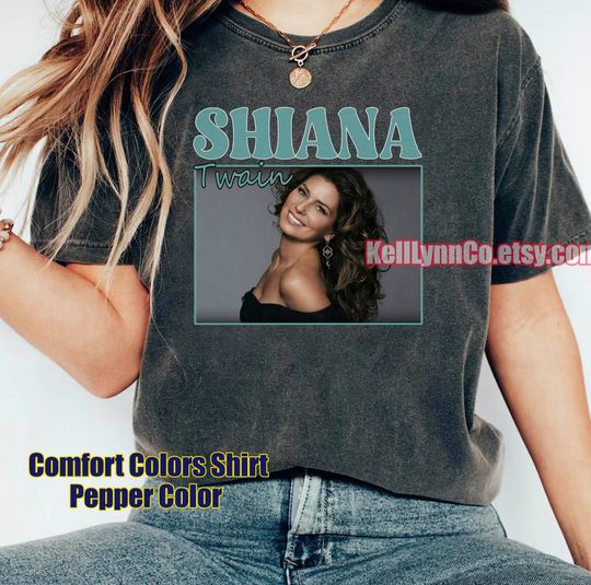 Shania Twain Queen of me tour Cotton T-shirt, Lovers Country Music Tee, Shania Twain Concert Shirt, Gift for Shania Fans