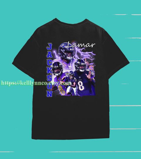 Lamar Jackson Cotton Tshirt, Unisex Shirt, Lamar Jackson Graphic Tee, Lamar Jackson shirt, Lamar Jackson Jersey, Lamar Jackson Outfit, Lamar Jackson Tee