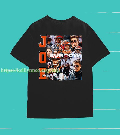 Joe Burrow Cotton Tshirt, Unisex Shirt, Joe Burrow Graphic Tee, Joe Burrow shirt, Joe Burrow Jersey, Cincinnati Tee, Joe Burrow T-shirt, Joe Burrow Outfit
