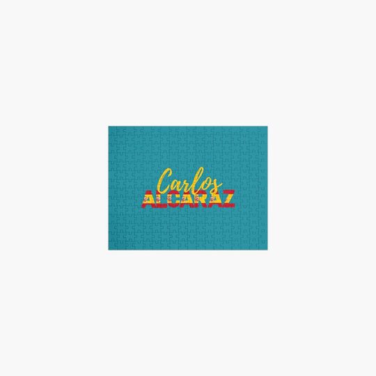 Carlos Alcaraz Jigsaw Puzzle, Tennis Player Jigsaw Puzzle, Family Activities, Relaxing Hobbies, Gift for Fans, Merch for Fans
