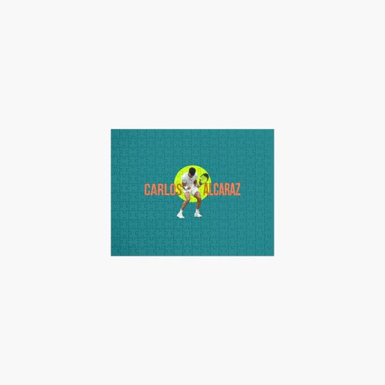Carlos Alcaraz Jigsaw Puzzle, Tennis Player Jigsaw Puzzle, Family Activities, Relaxing Hobbies, Gift for Fans, Merch for Fans