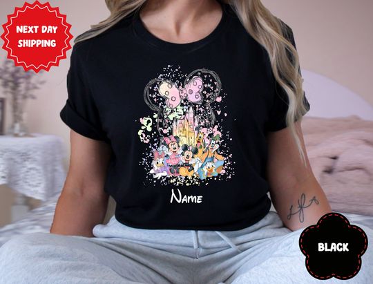 Disney Watercolor Castle Mickey Shirt, Disney Family Shirt, Magic Kingdom, Mickey and Friends Shirt