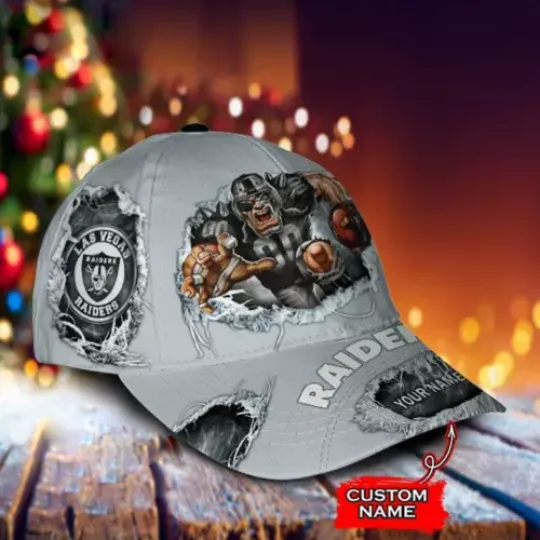 Las Vegas Raiders football Personalized Printed ClassicBaseball Cap, Gift Ideas, Dad Gift