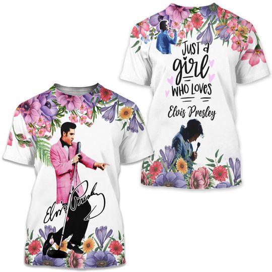 Elvis Presley Tour 3D T-Shirt