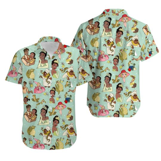 Princess and the Frog Hawaiian Shirt