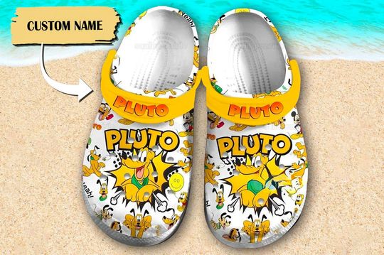 Custom Dog Head Clog, Dog Character Clogs, Cute Dog Sandals, Dog Sandals, Movie Shoes, Magic World Shoes, Cartoon Movie Gift