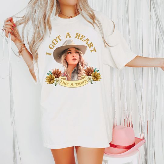 Heart Like A Truck Cotton Tshirt, Short Sleeve Sports Tee for Men, Women, Kids - Trending Street Fashion