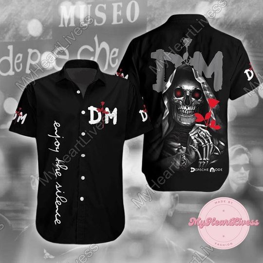 Depeche Mode Tour 2024 Shirt, Depeche Mode Hawaiian Shirt Gift for men, women, Unisex, Trending Gifts