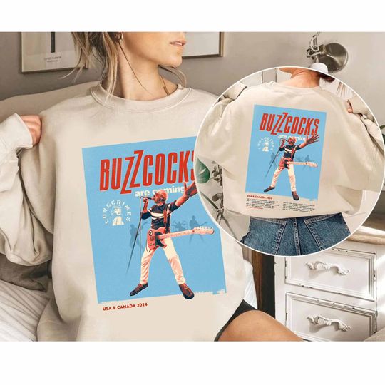 Buzzcocks Are Coming 2024 Tour Gift for men, women, Unisex, Trending Gifts