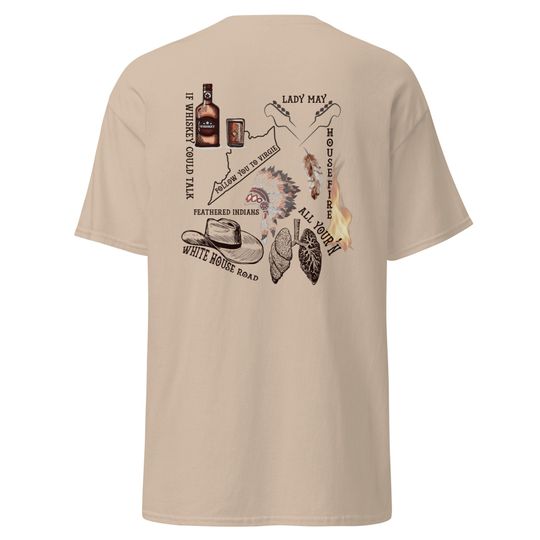 Tyler Childers Purgatory  Short Sleeve Cotton Tee, Country Music Lover Short Sleeve Shirt, 2024 Music Tour Shirt For Fans, Summer Fashion