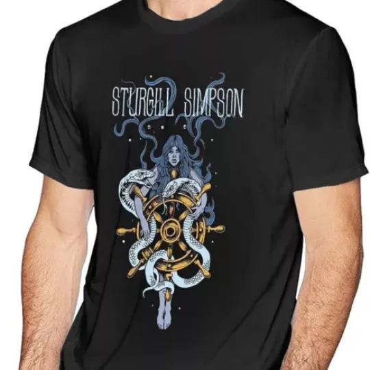 Sturgill Simpson Country Music Tour Unisex Shirt |All Size Available | Soft Short Sleeve Cotton Tee | 2024 Music Tour Cosume