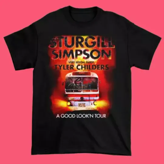 Sturgill Simpson Country Music Tour Unisex Shirt |All Size Available | Soft Short Sleeve Cotton Tee | 2024 Music Tour Cosume