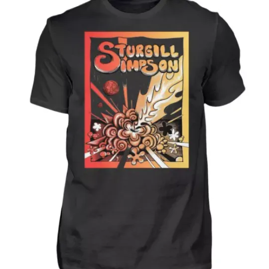 Sturgill Simpson Country Music Tour Unisex Shirt |All Size Available | Soft Short Sleeve Cotton Tee | 2024 Music Tour Cosume