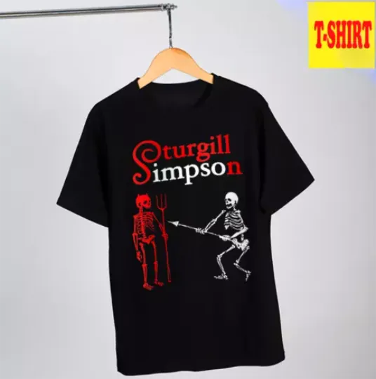 Sturgill Simpson Country Music Tour Unisex Shirt |All Size Available | Soft Short Sleeve Cotton Tee | 2024 Music Tour Cosume