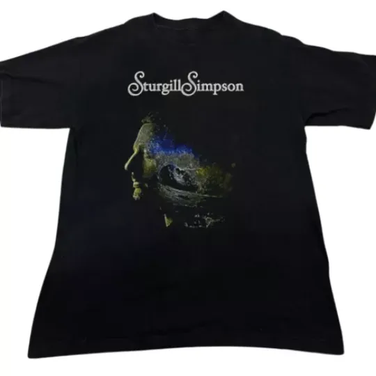 Sturgill Simpson Country Music Tour Unisex Shirt |All Size Available | Soft Short Sleeve Cotton Tee | 2024 Music Tour Cosume