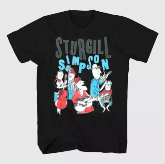 Sturgill Simpson Country Music Tour Unisex Shirt |All Size Available | Soft Cotton Tee | 2024 Music Tour Cosume