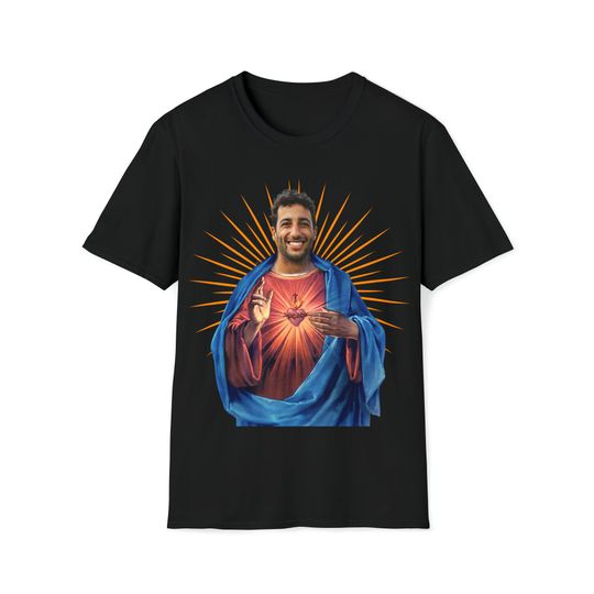 Saint Daniel Ricciardo Unisex Softstyle T-Shirt