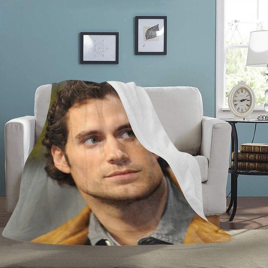 HUGE BEST PRICE Henry Cavill Blanket Fleece Travelling Super Hero Birthday Gifts Mothers Fathers Day