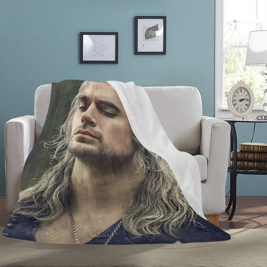 HUGE BEST PRICE Henry Cavill Blanket Fleece Travelling Super Hero Birthday Gifts Mothers Fathers Day
