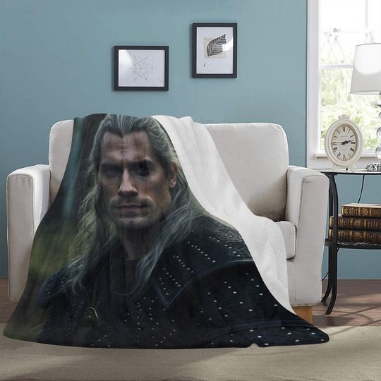 HUGE BEST PRICE Henry Cavill Blanket Fleece Travelling Super Hero Birthday Gifts Mothers Fathers Day