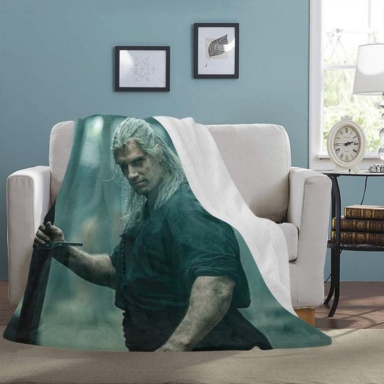 HUGE BEST PRICE Henry Cavill Blanket Fleece Travelling Super Hero Birthday Gifts Mothers Fathers Day