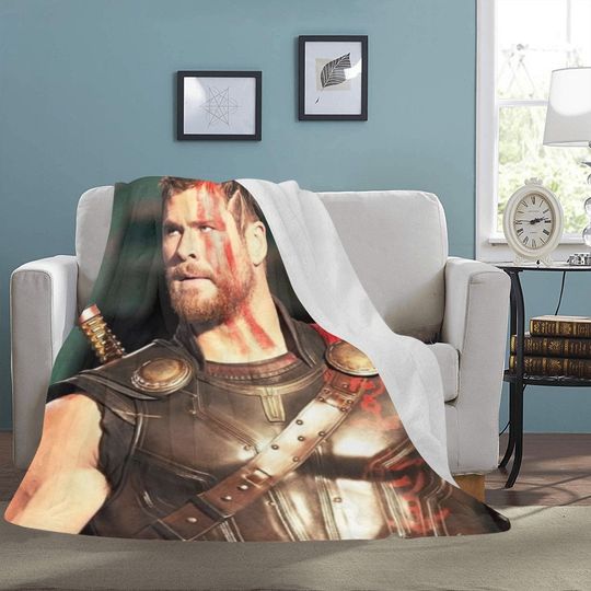 HUGE BEST PRICE Thor Blanket Fleece Travelling Avengers Super Hero Birthday Gifts Anniversary Home Decoration Travelling