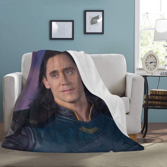 HUGE BEST PRICE Loki Blanket Fleece Travelling Avengers Super Hero Birthday Gifts Anniversary Home Decoration Travelling