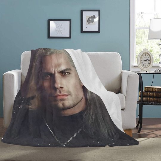 HUGE BEST PRICE Henry Cavill Blanket Fleece Travelling Super Hero Birthday Gifts Mothers Fathers Day