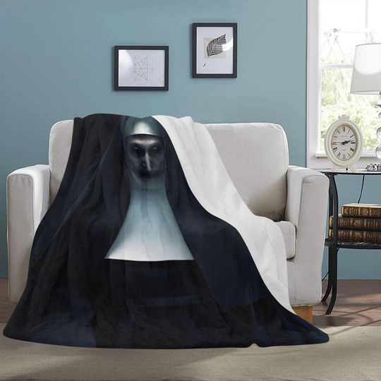 HUGE BEST PRICE The Nun Blanket Fleece Travelling Birthday Gifts Fathers Mothers Day
