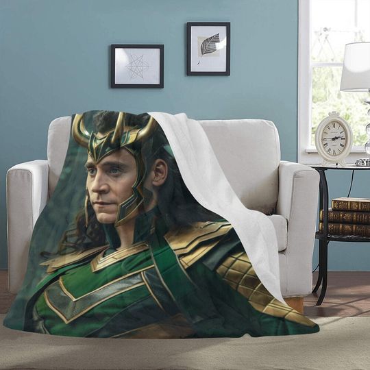 Loki Blanket Fleece Travelling Birthday Gifts Anniversary Home Decoration Travelling