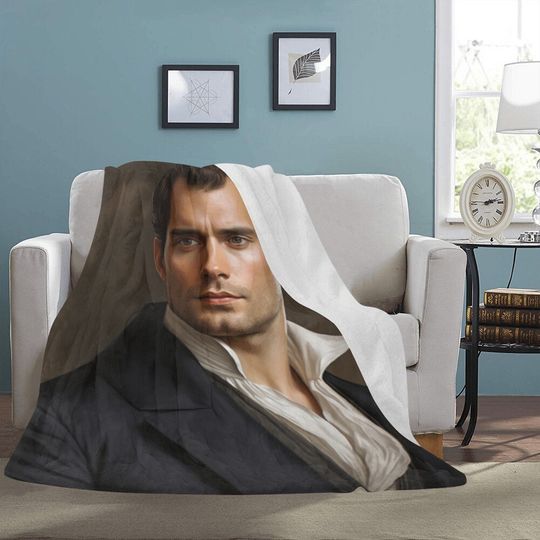 HUGE BEST PRICE Henry Cavill Blanket Fleece Travelling Super Hero Birthday Gifts Mothers Fathers Day