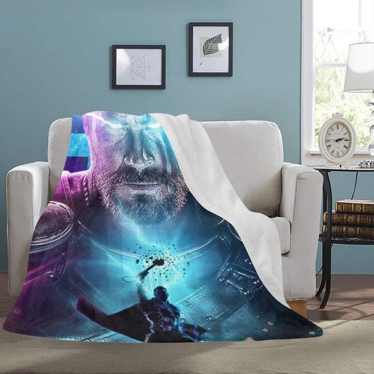 HUGE BEST PRICE Thor Blanket Fleece Travelling Avengers Super Hero Birthday Gifts Anniversary Home Decoration Travelling