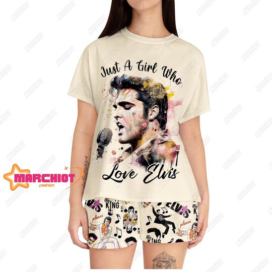 Elvis Presley Shirt, Elvis Presley Shorts, Elvis Presley Gift, Elvis Presley T-Shirt Short Sleeve Sports Tee for Men, Women, Kids