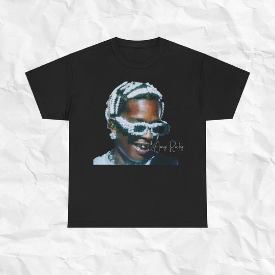 ASAP ROCKY T-Shirt, Asap Rocky Big Head Graphic, Asap Rocky merch