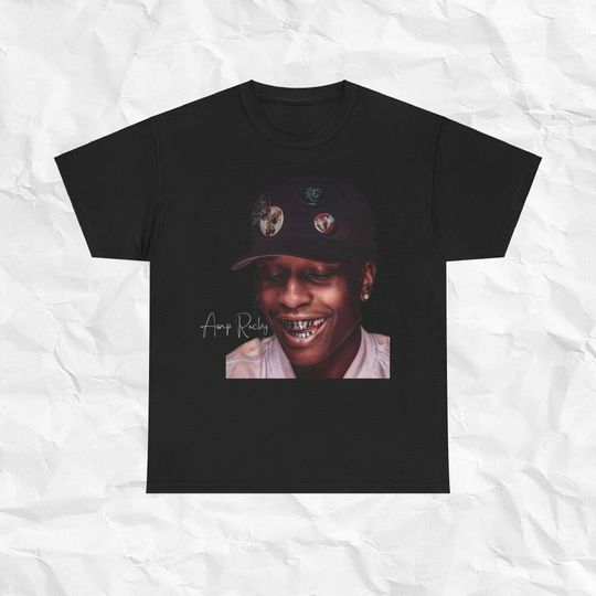 ASAP ROCKY T-Shirt, Asap Rocky Big Head Graphic, Asap Rocky merch