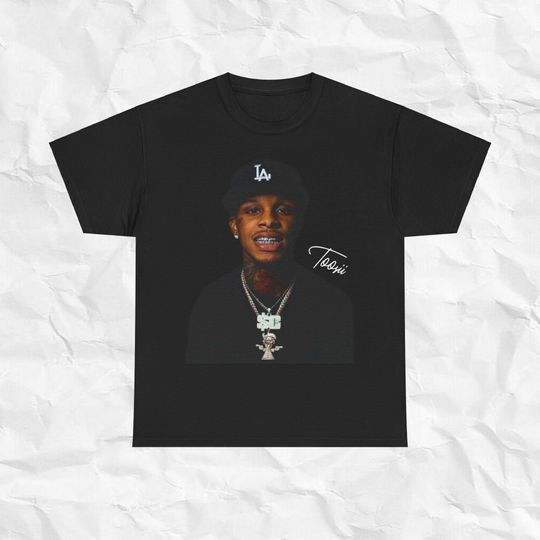 TOOSII T-Shirt, TOOSII BIg Head Rap Tee, Concert Merch, Aesthetic Hip Hop Album Tee