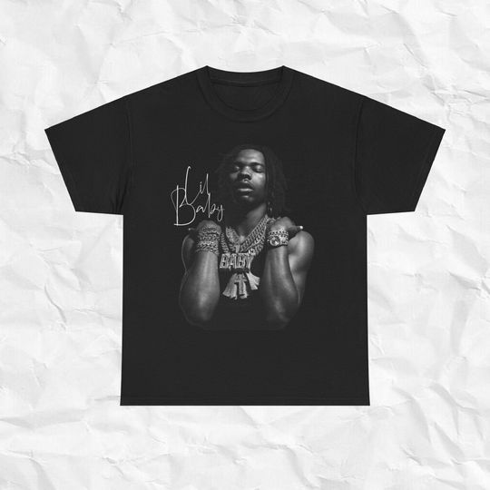 Lil Baby, Lil Baby Graphic Tee, Lil Baby Rap Tee Concert Merch, Hip Hop Rapper Lil Baby Bootleg T-Shirt