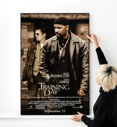 Training Day Movie Poster High Quality Print Photo Wall Art Canvas Cloth Poster