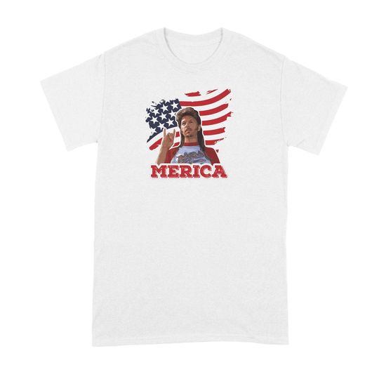 Joe Dirt Shirt Joe Dirt Merica Shirt, Casual Short Sleeve Tee, Trending Street Fashion