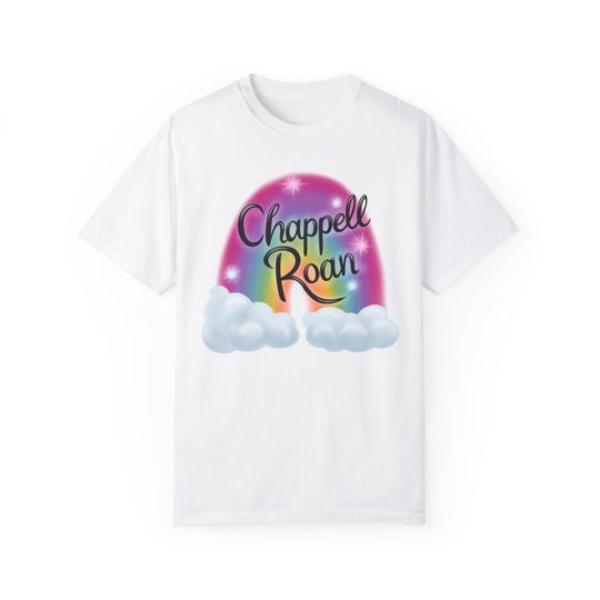 Chappell Roan Rainbow Airbrush T Shirt Unisex Graphic T-shirt Trending t-shirt, gift for fan