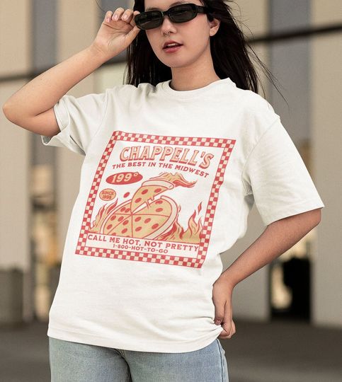 Chappell Roan Comfort Colors - HOT TO GO! Chappell's Pizza Midwest Princess Tour - Unisex Graphic T-shirt Trending t-shirt, gift for fan