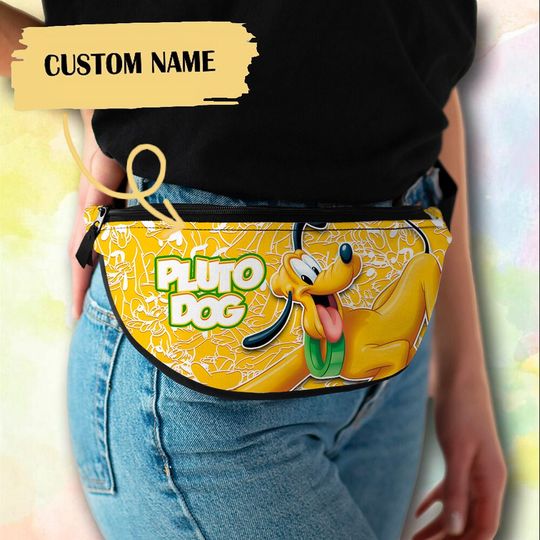 Personalize Dog Fanny Pack Summer Trip Crossbag Birthday Gift