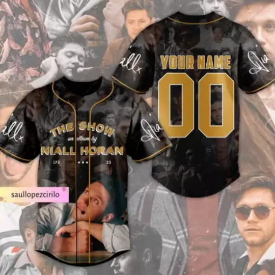 The Show Niall Horan Baseball Shirt, Niall Horan 2024 Tour Jersey