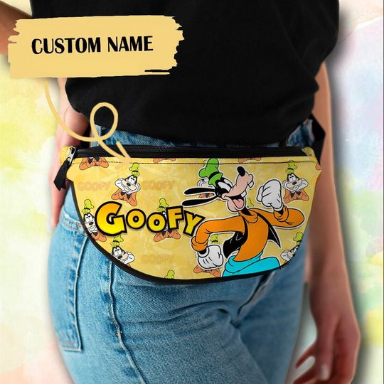 Personalize The Silly Dog Fanny Pack Trendy Crossbag, Summer Trip Bag, Gift For Men And Women
