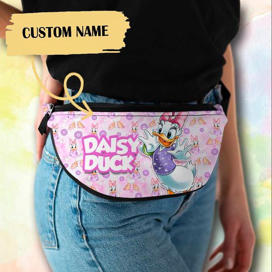 Personalize Female Duck Fanny Pack Trendy Crossbag, Summer Trip Bag, Gift For Men And Women