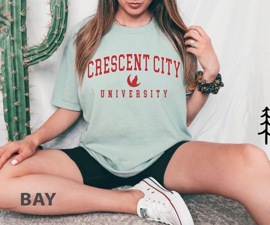 SJM- Crescent City t-shirt, Crescent City Shirt, Bookish, Terrasen t-shirt, ACOTAR t-shirt, Fall Halloween