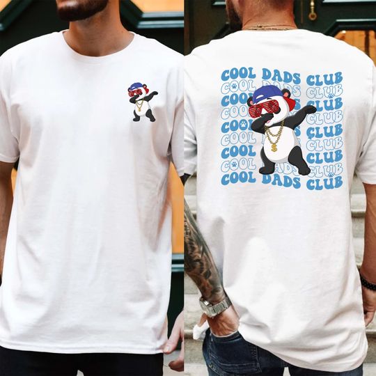 Cool Daddy Club Shirt, Bear Cool Dads Club Tshirt, Dad Birthday Gift, Dad Shirt, Family Shirt, Fathers Day Shirt, Dad Tshirt,Funny Dad Tee