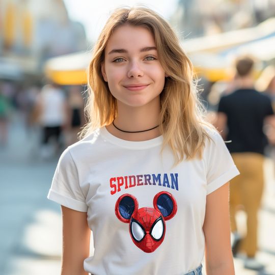 Spiderman Mouse Ears Shirt, Avengers Shirt, Marvel Birthday Gift, Epcot Family Shirt, Disneyland Family Shirt