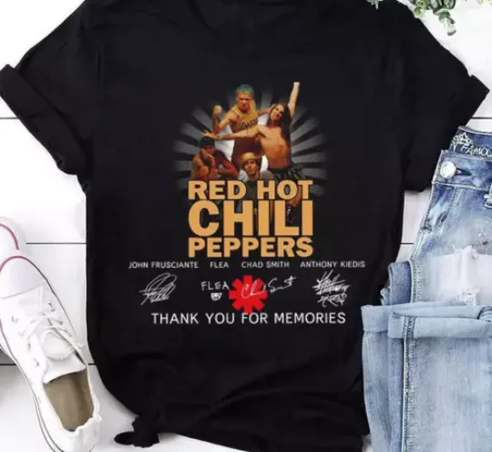 Red Hot Chili Peppers T Shirt  Red Hot Chili Peppers 2024 Tour Shirt Makes a great gift for fans of alternative rock music.